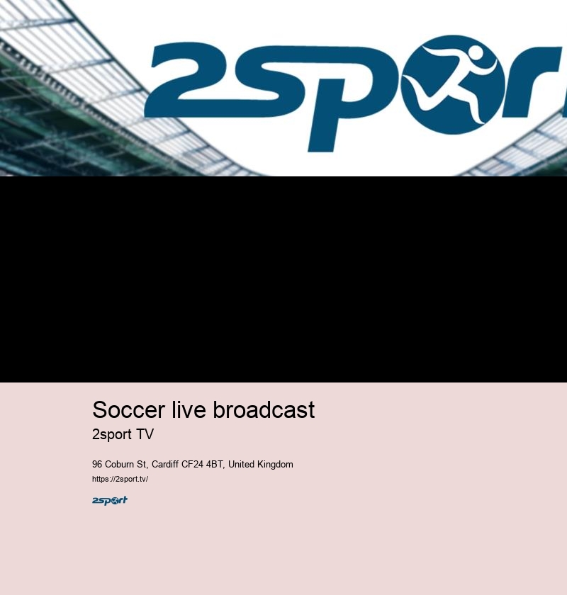 Soccer live broadcast