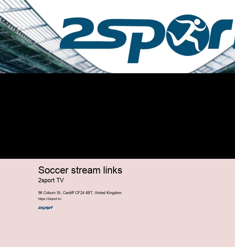 Soccer stream links